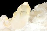 Large, Wide Quartz Crystal Cluster - Brazil #127993-4